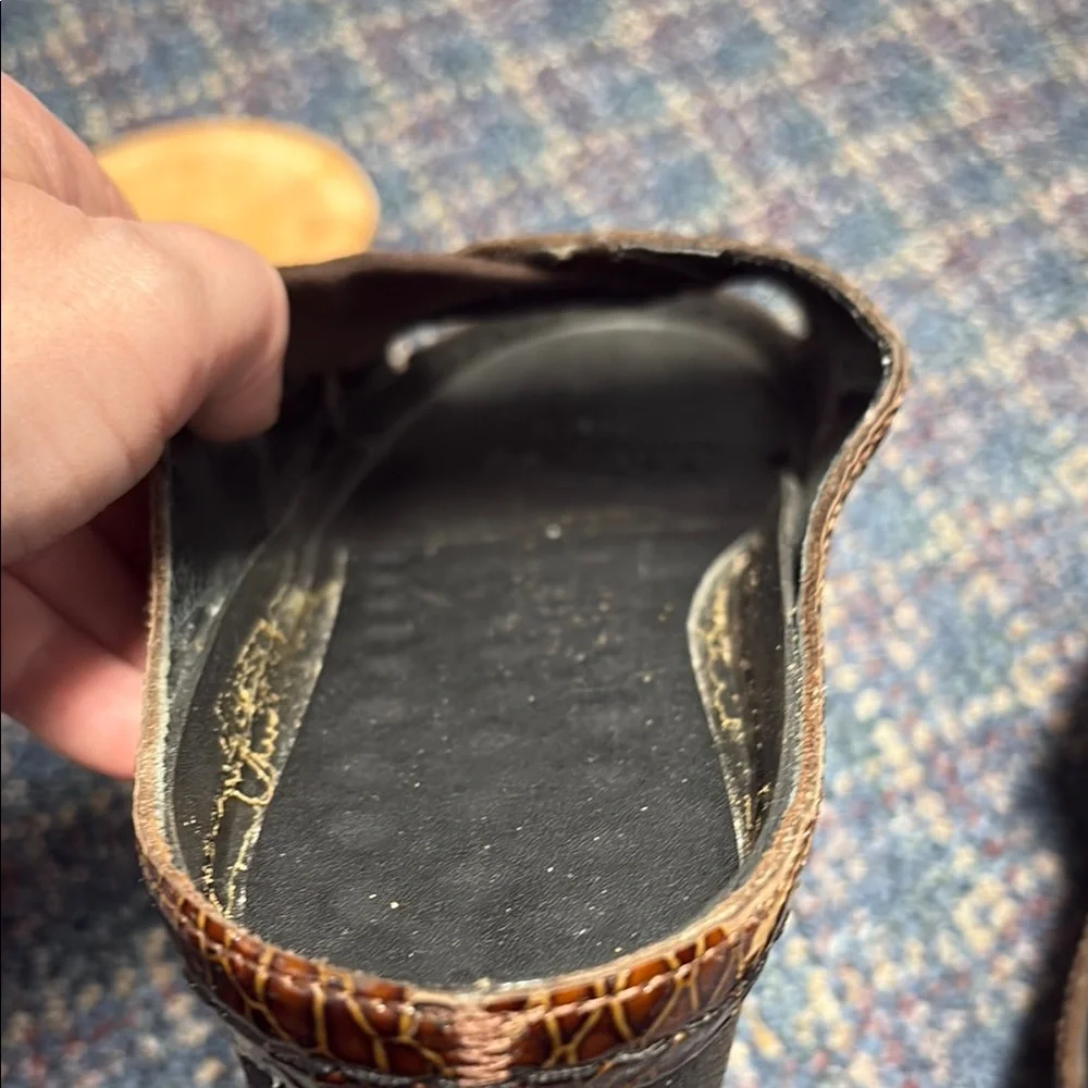 Finn Comfort Brown Men’s Slide Sandals